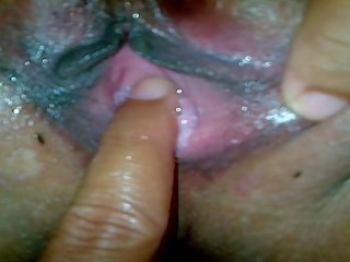 Indonesian stupendous Mami big ass and wet pussy stabbed four fingers and fuck hard and