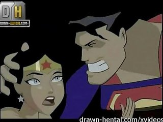 Justice league 脏 电影 - superman 为 怀疑 女人